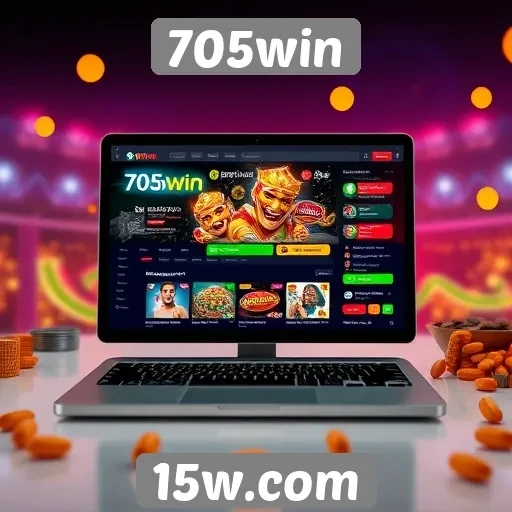 Experiência do usuário no site 705win